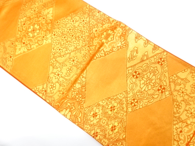 Japanese Kimono / Antique / Fukuro Obi Silk